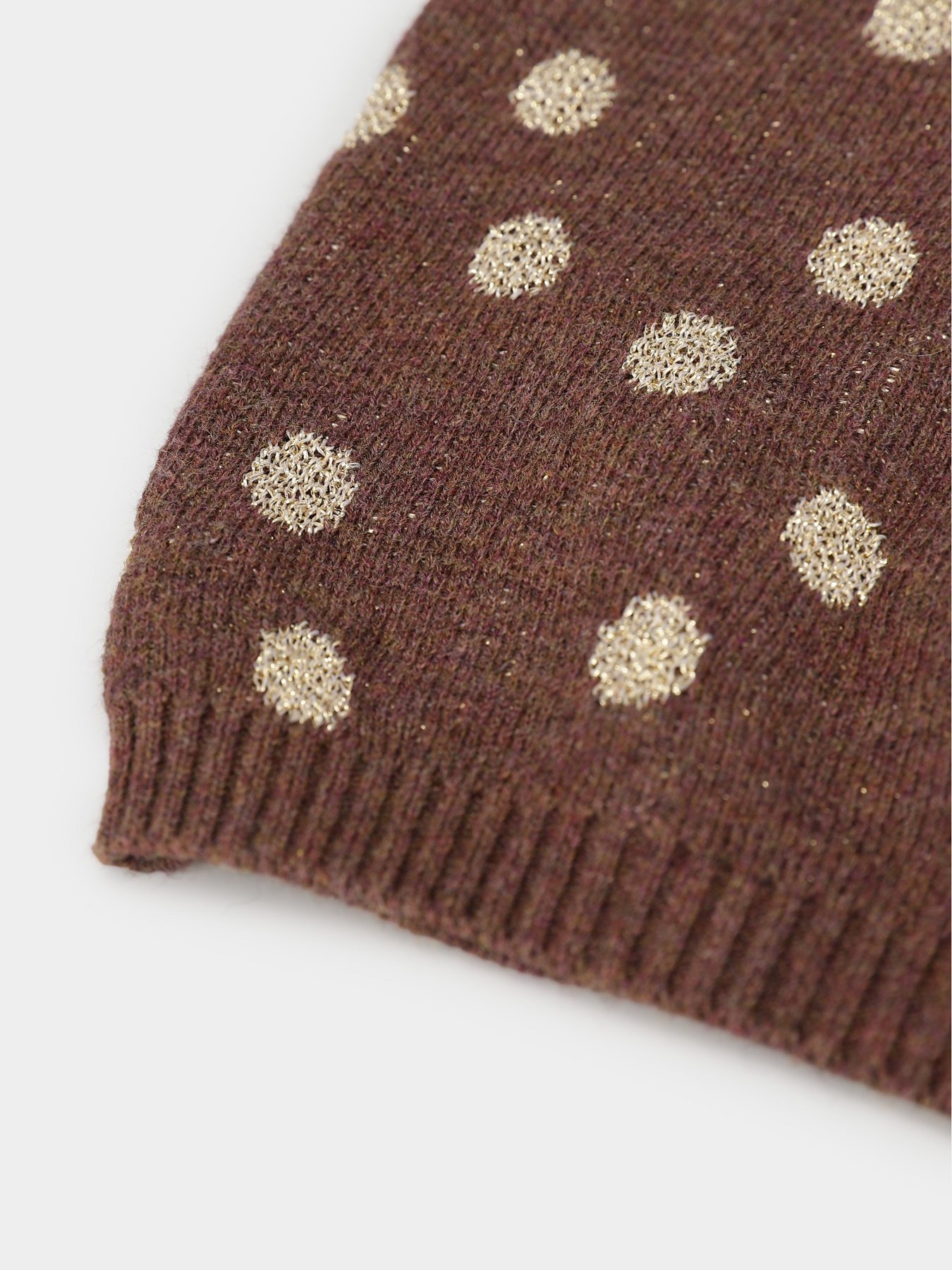 Юбка мини H&M модель 0531510_коричневий комб. Фото