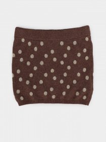 Юбка мини H&M модель 0531510_коричневий комб. Фото