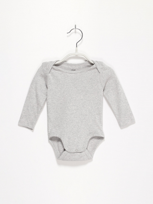 Боди для младенцев H&M модель 0533261_сірий Фото