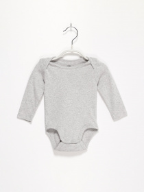 Боди для младенцев H&M модель 0533261_сірий Боди для младенцев H&M модель 0533261_сірий Фото