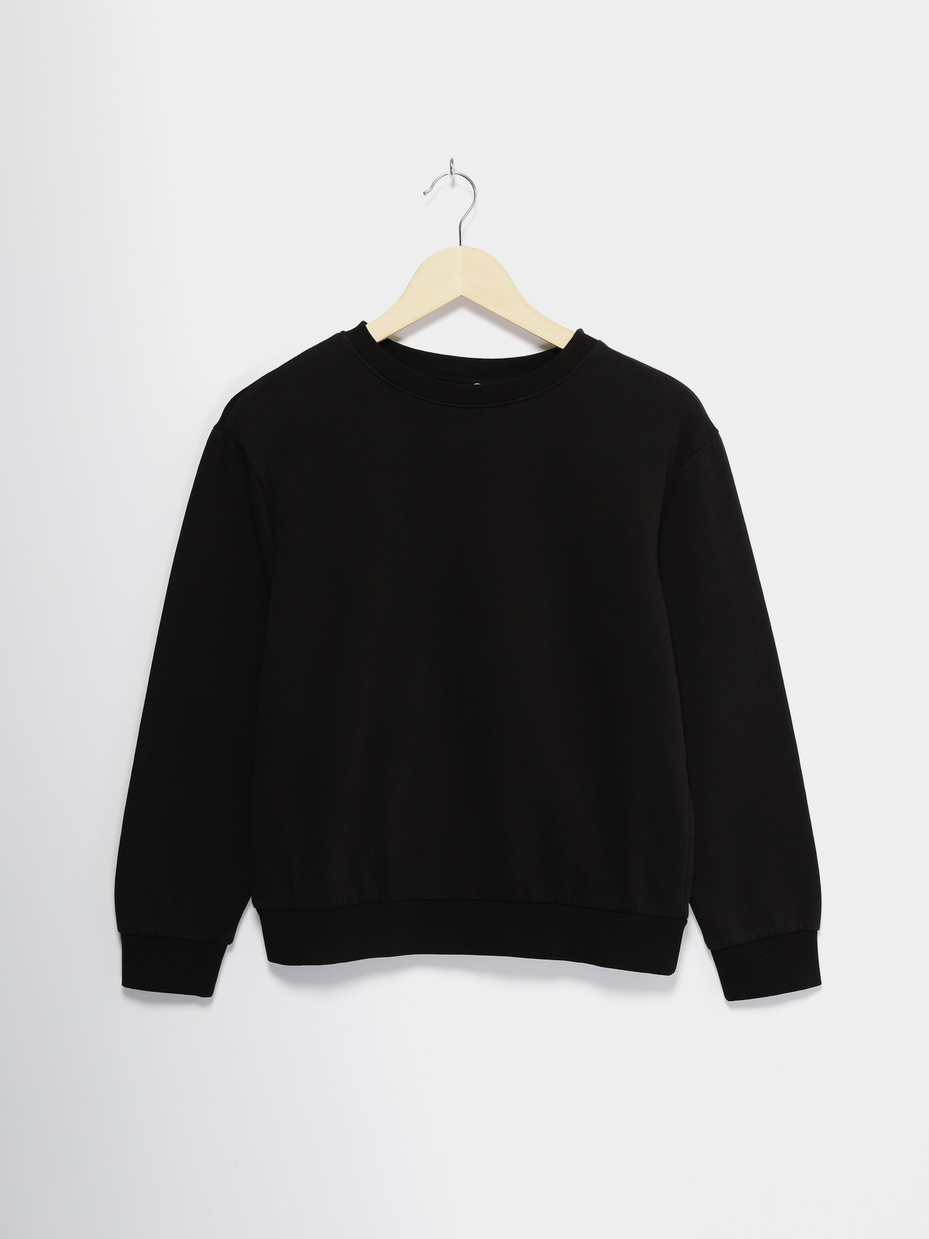 Свитшот H&M модель 0554141_чорний Фото