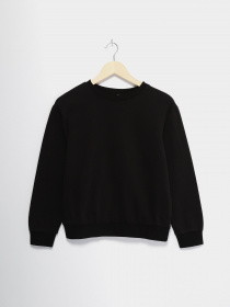 Свитшот H&M модель 0554141_чорний Фото