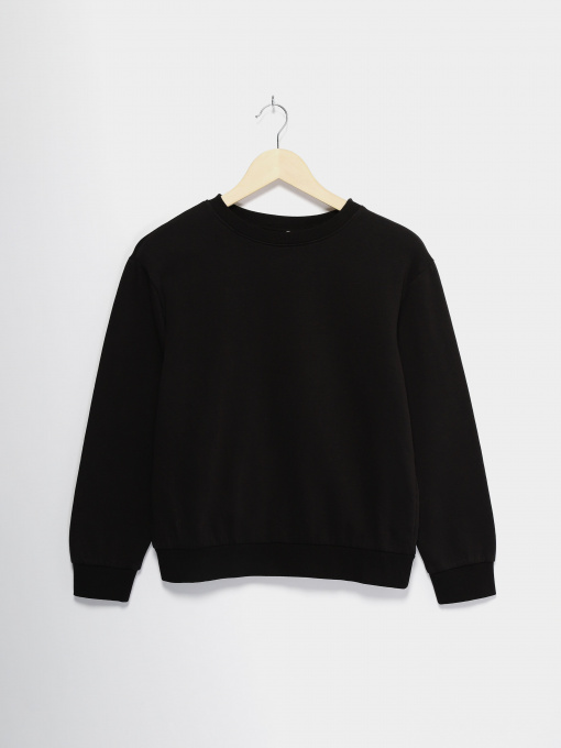 Свитшот H&M модель 0554141_чорний Фото