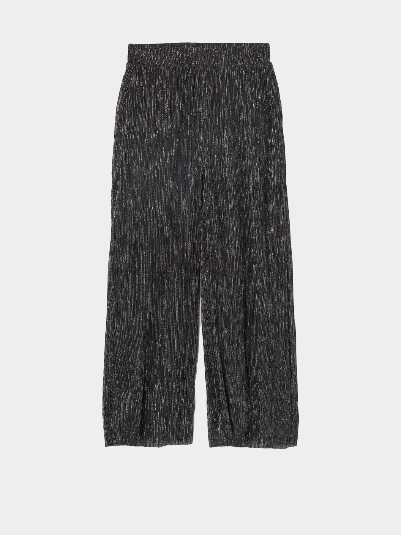 Брюки повседневные H&M модель 0925568_чорний комб. Фото