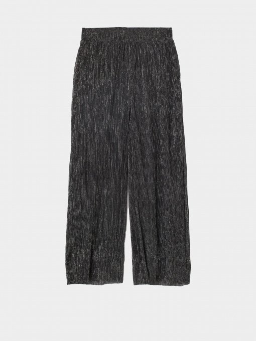 Брюки H&M модель 0925568_чорний комб. Фото
