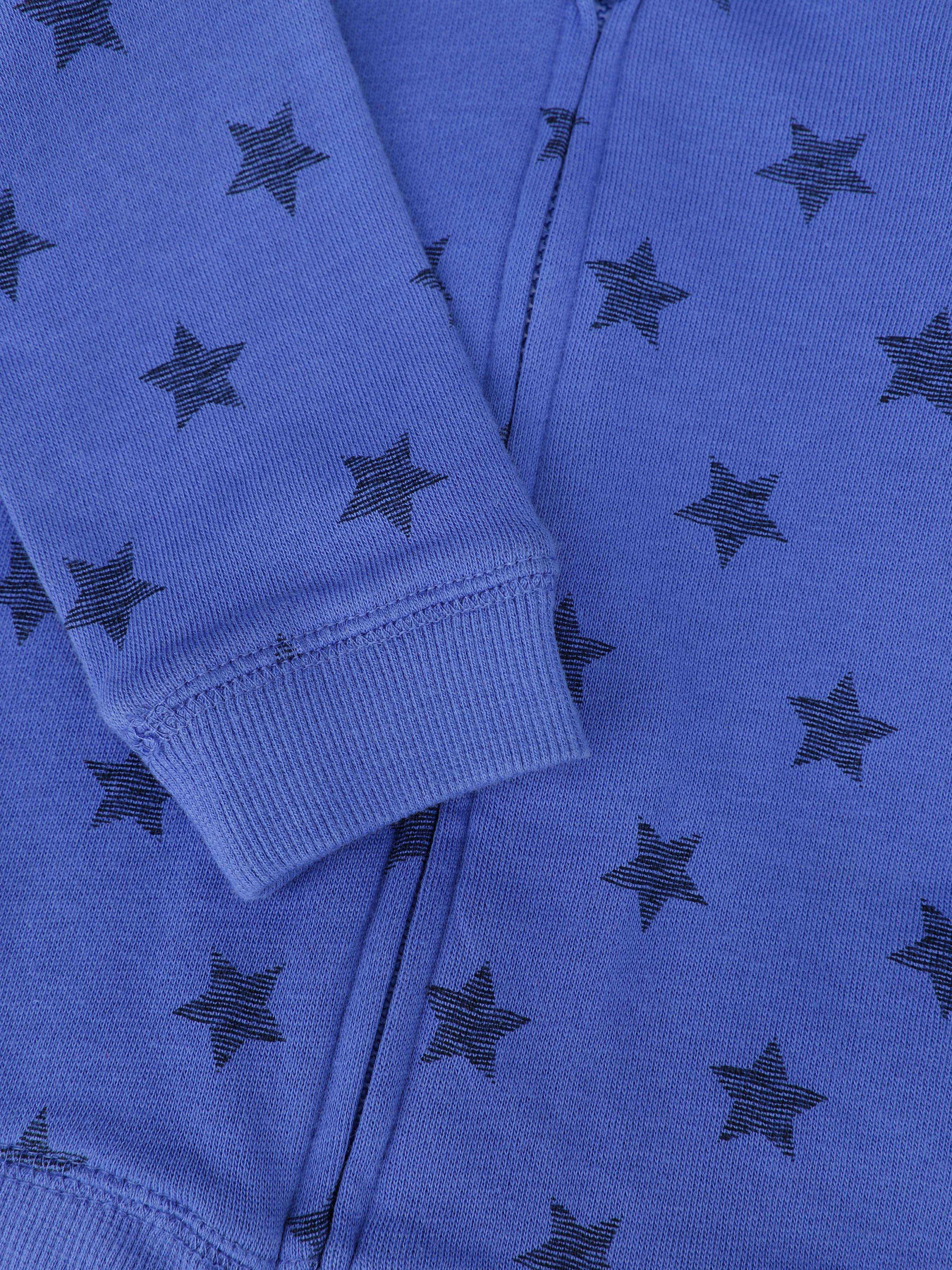 Кофта спортивная H&M модель 0564065_синій комб. Фото