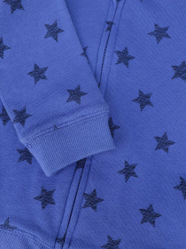 Кофта спортивная H&M модель 0564065_синій комб. Фото