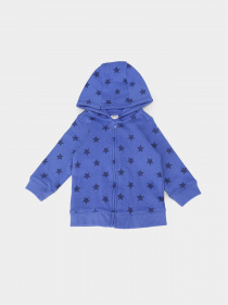 Кофта спортивная H&M модель 0564065_синій комб. Фото