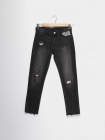 Джинси H&M модель 0565142_т.сірий Джинси H&M модель 0565142_т.сірий Фото