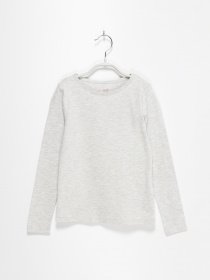 Лонгслів H&M модель 0575156_с.сірий Фото