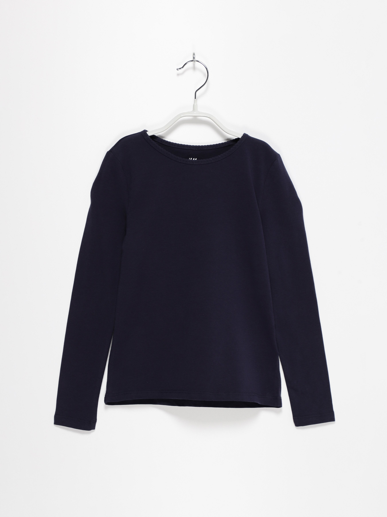 Лонгслив H&M модель 0575156_т.синій Фото