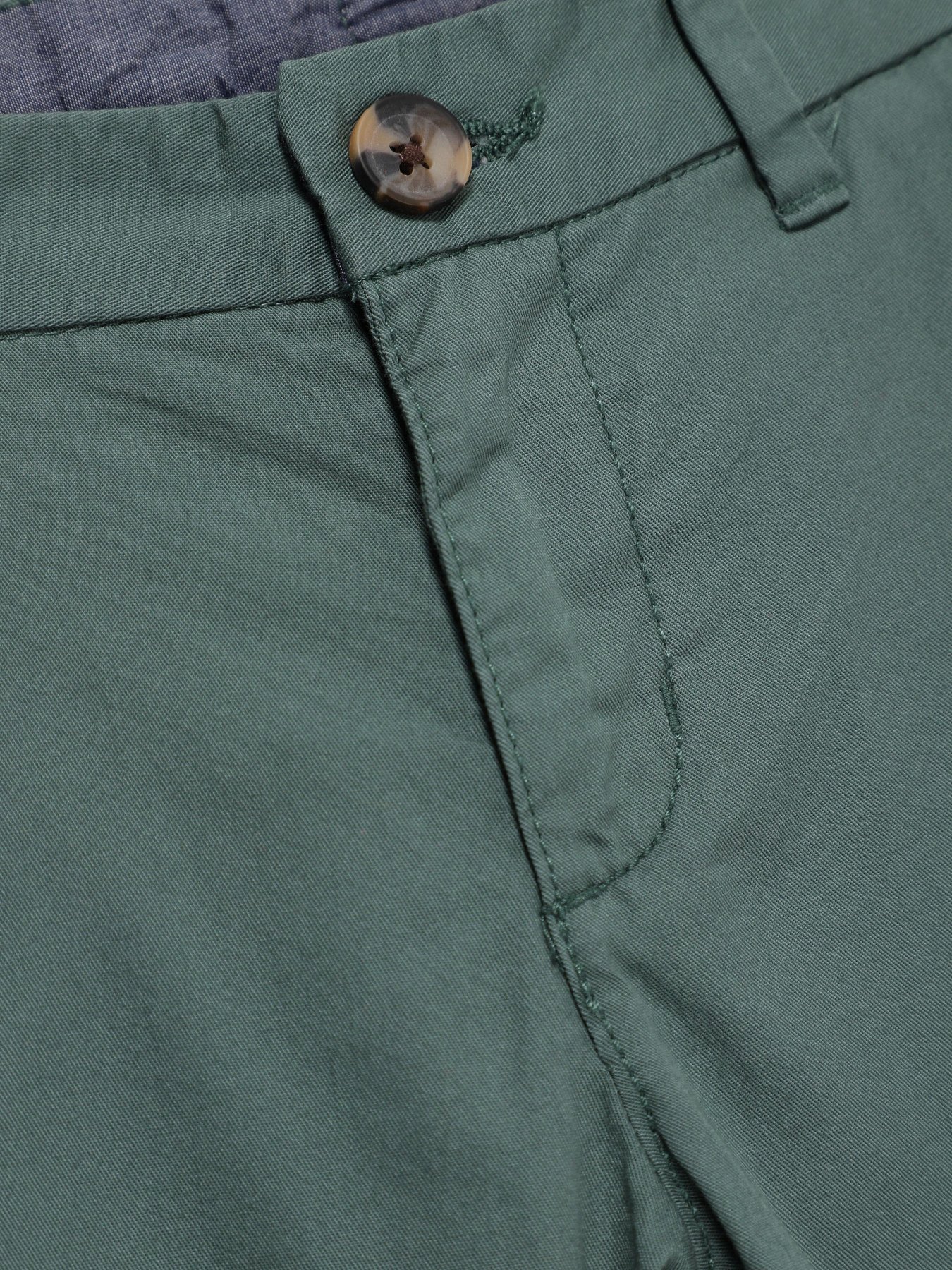 Брюки повседневные H&M модель 0578589_зелений Фото