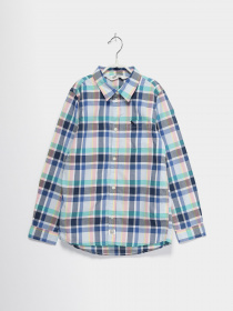 Рубашка H&M модель 0578597_комб. Фото