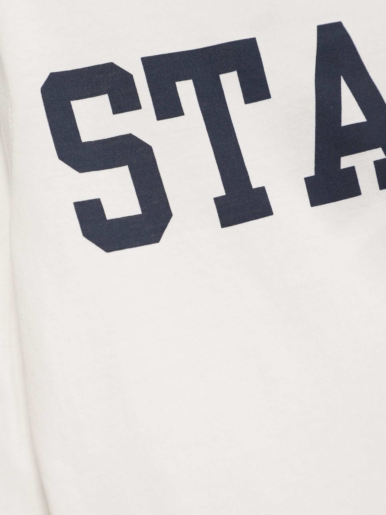 Лонгслив H&M модель 0616023_білий з т.синім Фото