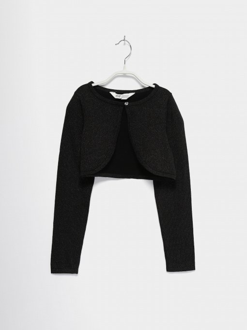 Топ H&M модель 0617465_чорний Фото