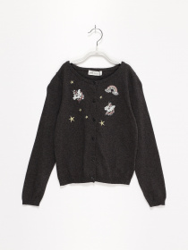 Кардиган H&M модель 0618386_т.сірий Фото