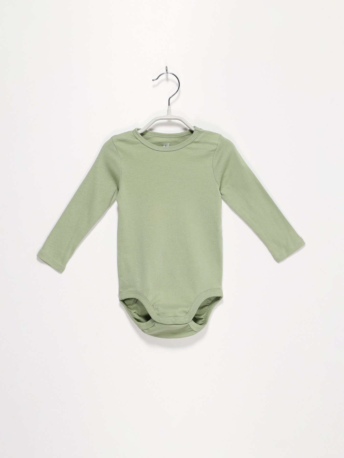 Боди для младенцев H&M модель 0620337_с.зелений Фото