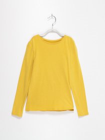 Лонгслів H&M модель 0620424_жовтий Фото