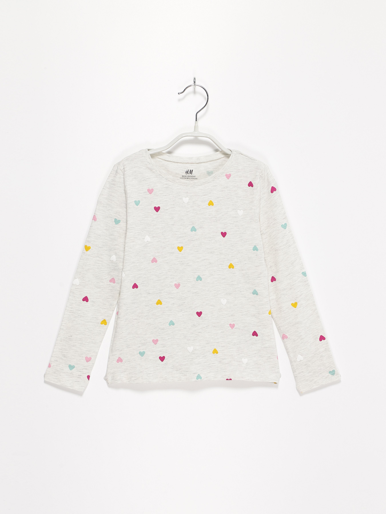 Лонгслів H&M модель 0620424_с.сірий комб. Фото