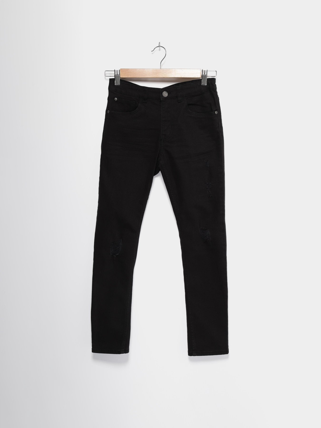 Джинси H&M модель 0622981_чорний Фото