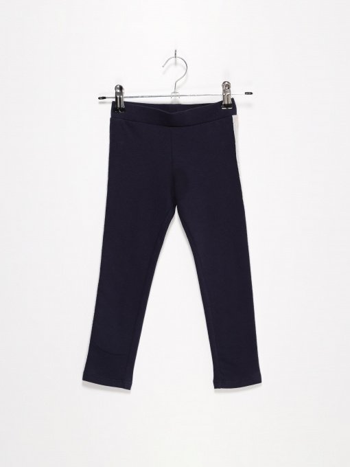 Брюки повседневные H&M модель 0623980_т.синій комб. Фото