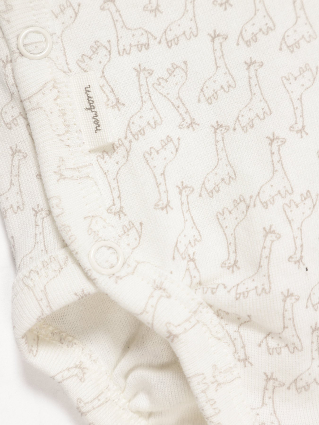 Боди для младенцев H&M модель 0624443_білий комб. Фото