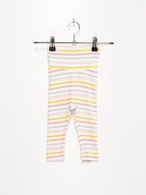 Легінси H&M модель 06244450_білий комб. Фото