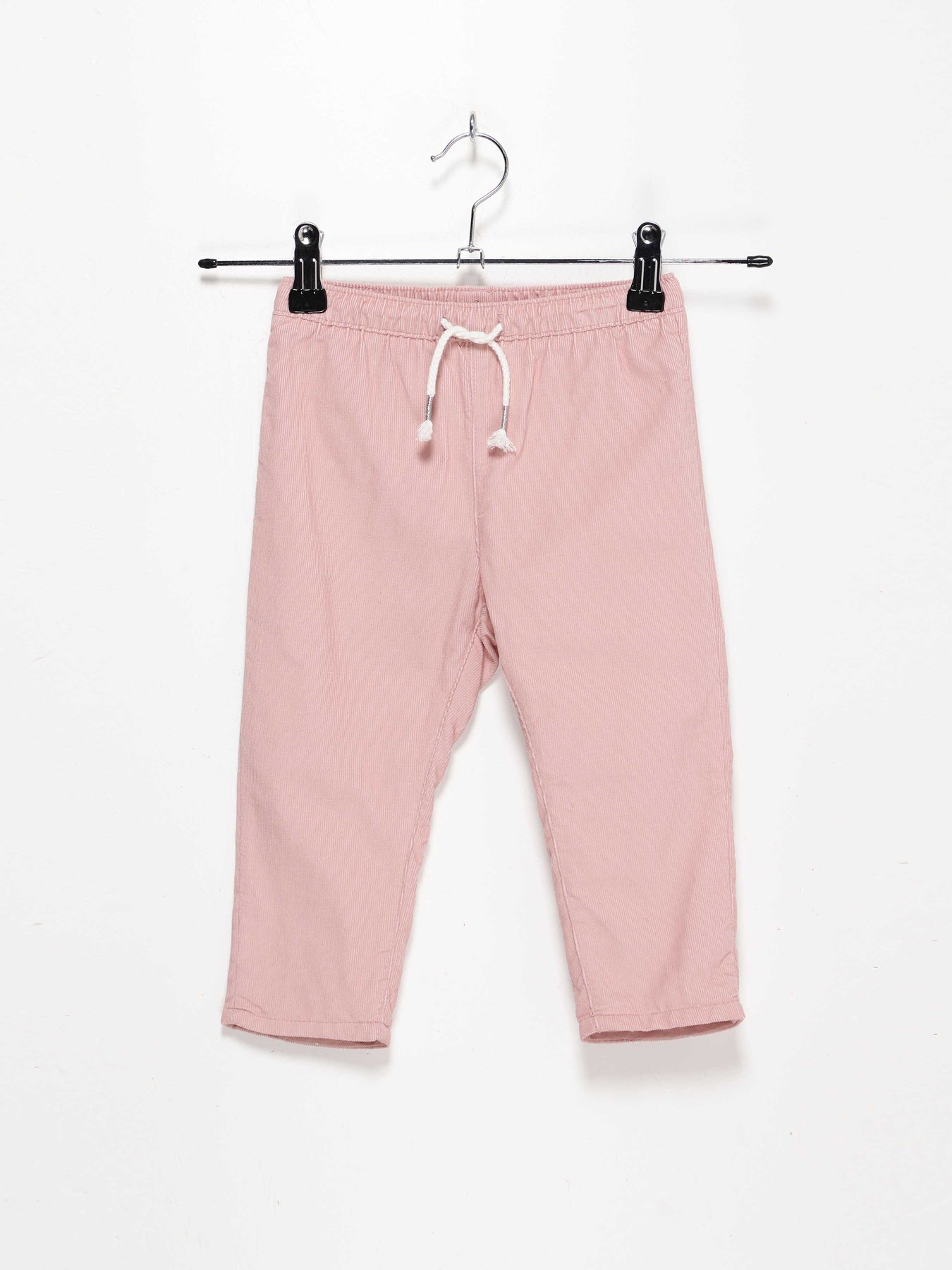 Брюки повседневные H&M модель 0873012_с.рожевий Фото