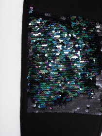 Штани повсякденні H&M модель 0626263_чорний Фото