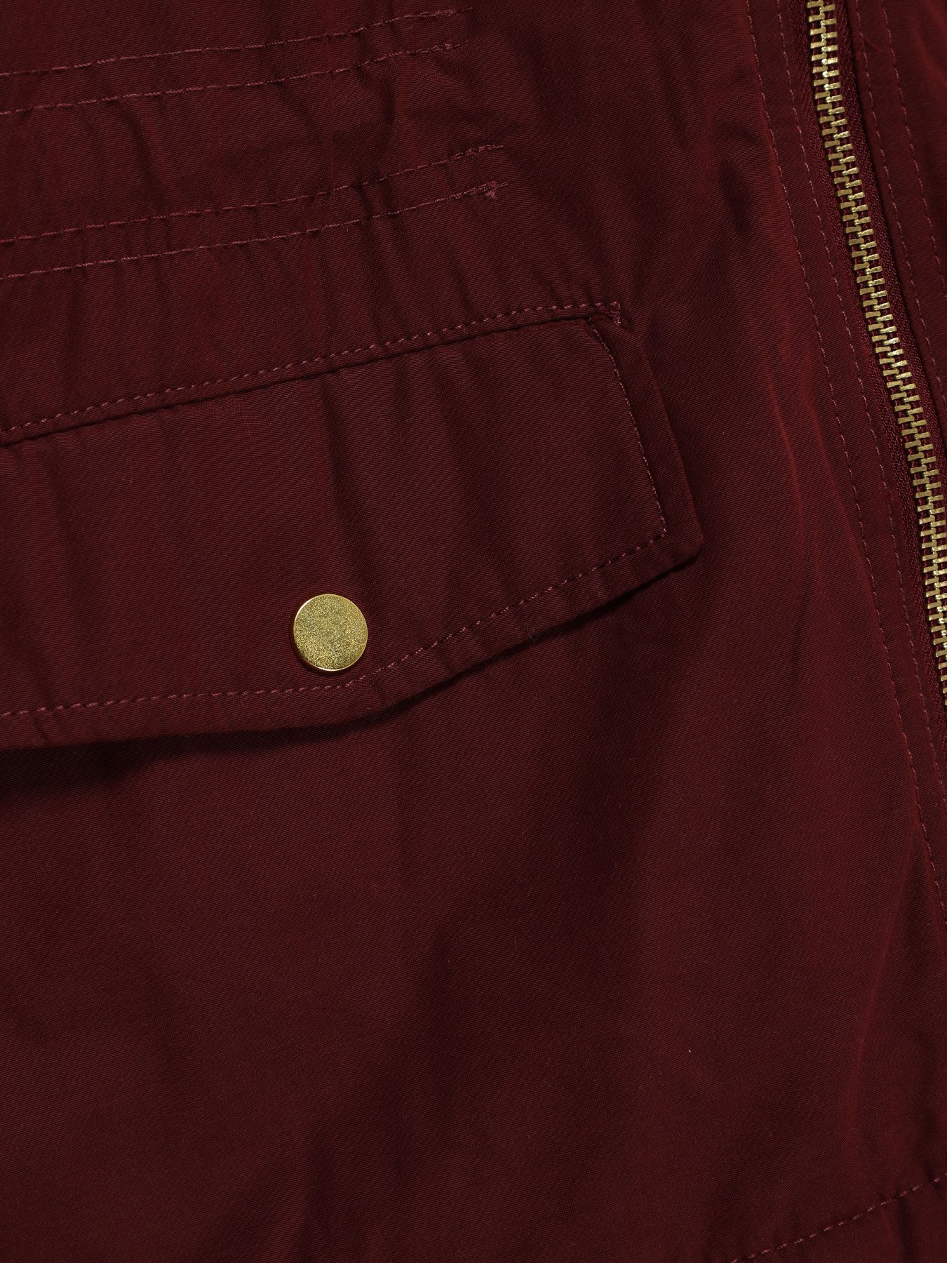 Парка H&M модель 0627769_бордовий Фото