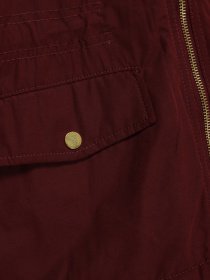 Парка H&M модель 0627769_бордовий Фото