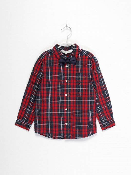 Рубашка повседневная H&M модель 06322240_комб. Фото