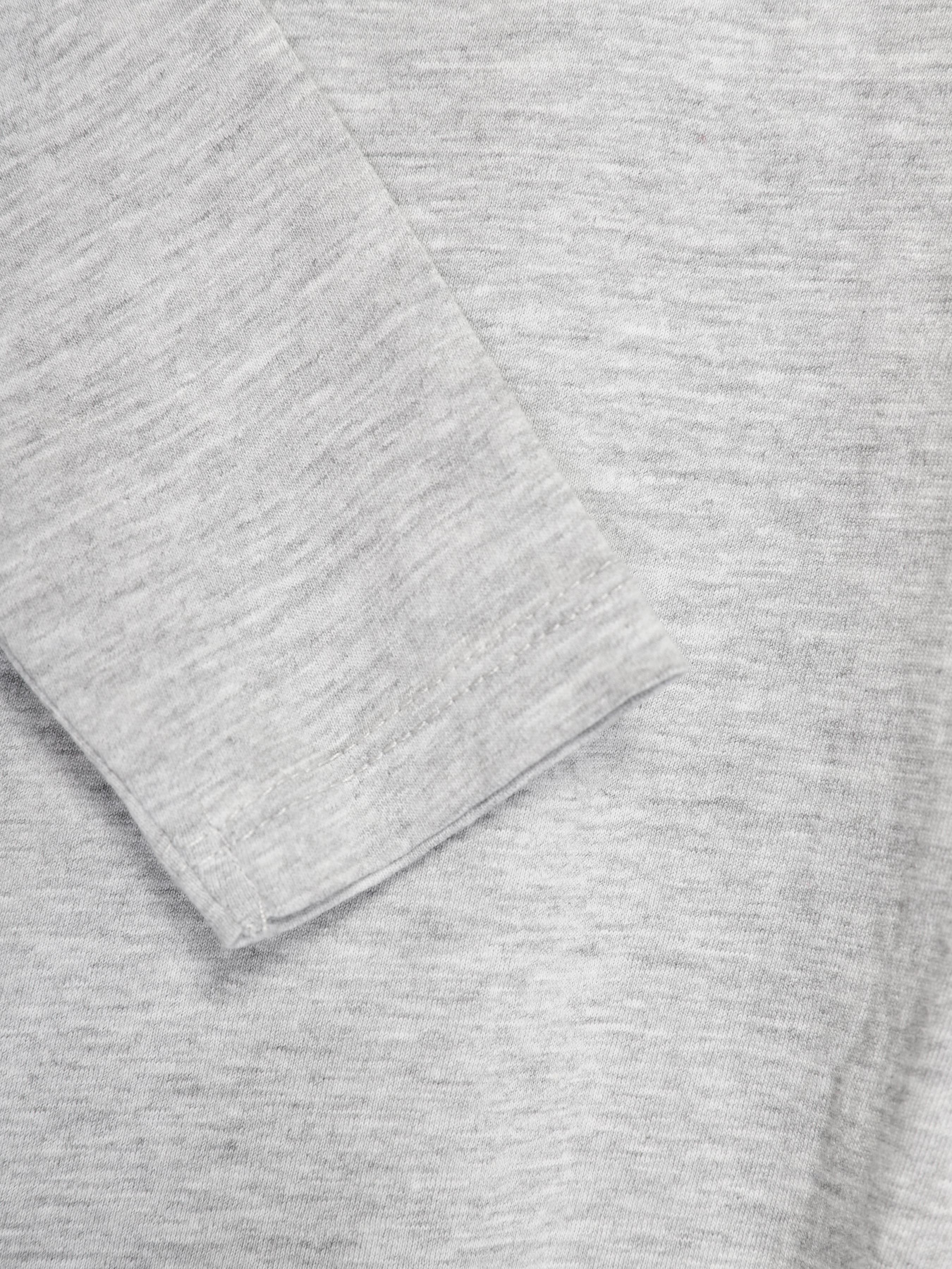 Лонгслив H&M модель 0635895_сірий Фото