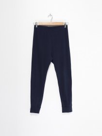 Брюки повседневные H&M модель 06400012_т.синій Фото