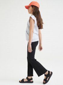 Штани повсякденні H&M модель 0853215_чорний Фото