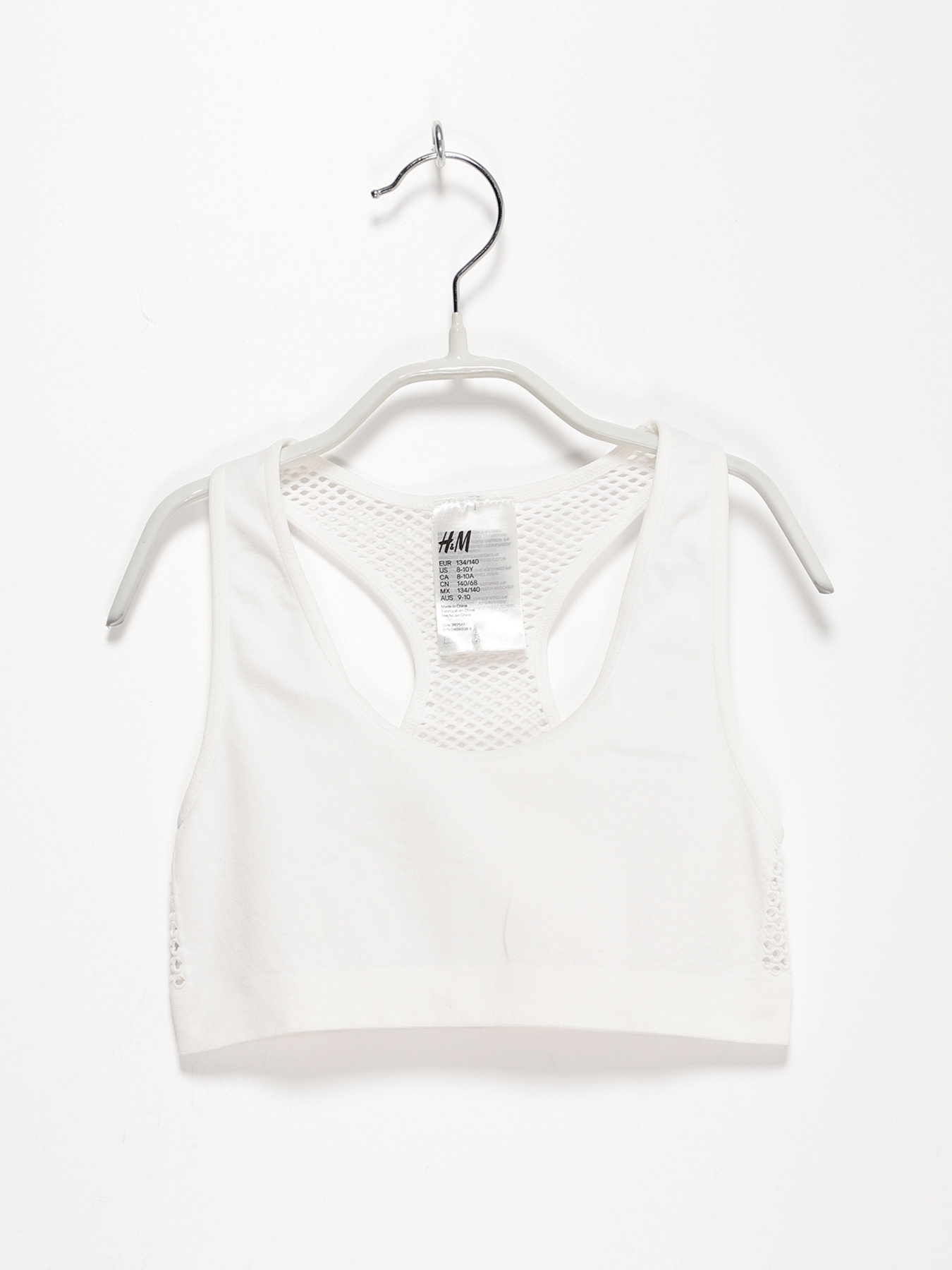 Топ H&M модель 0659808_білий Фото