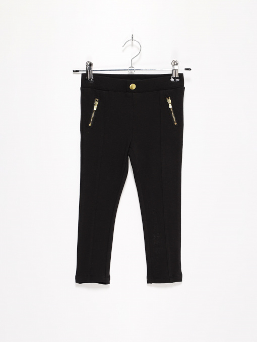 Повседневные штаны H&M модель 0660590_чорний Фото