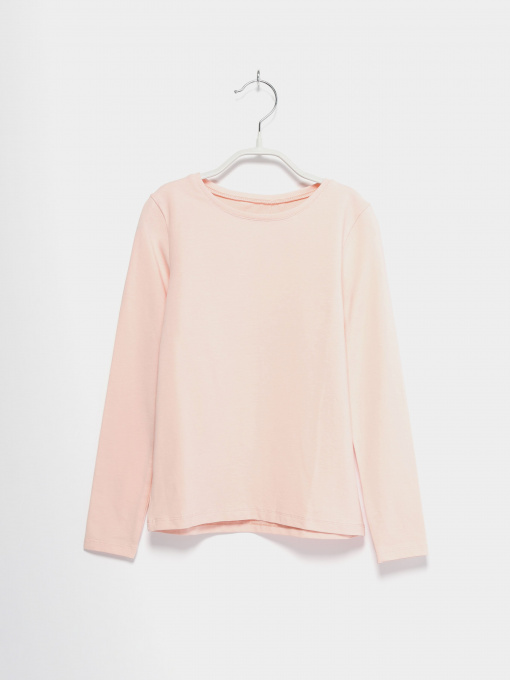 Лонгслив H&M модель 0678157_с.персиковий Фото