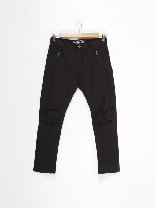 Брюки повседневные H&M модель 0680676_чорний Фото