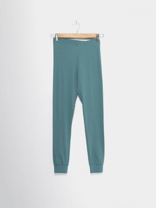 Повсякденні штани H&M модель 0683639_т.бірюзовий Фото