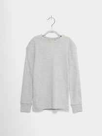 Лонгслив H&M модель 06836390_сірий Фото