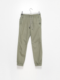 Брюки повседневные H&M модель 0869825_оливковий Фото