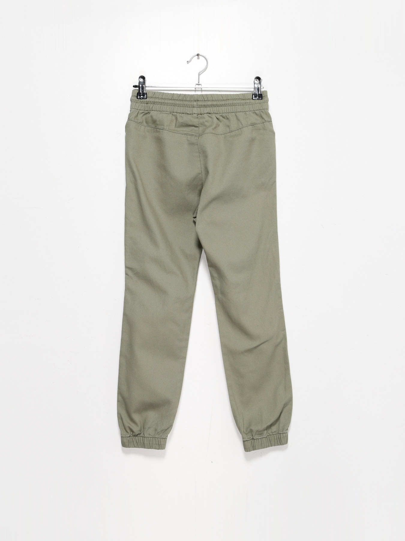 Повседневные штаны H&M модель 0869825_оливковий Фото