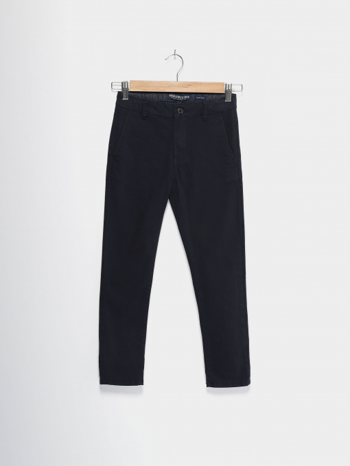 Повсякденні штани H&M модель 0689011_т.синій Фото