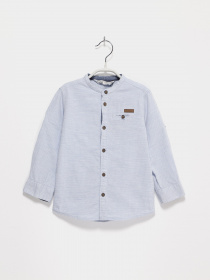 Рубашка H&M модель 0689317_с.синій Фото