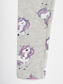 Повседневные штаны H&M модель 0690955_сірий комб. Повседневные штаны H&M модель 0690955_сірий комб. Фото