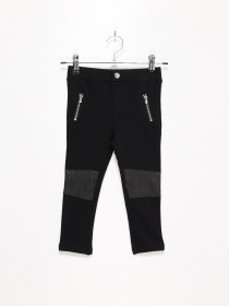 Повсякденні штани H&M модель 0690956_чорний Фото