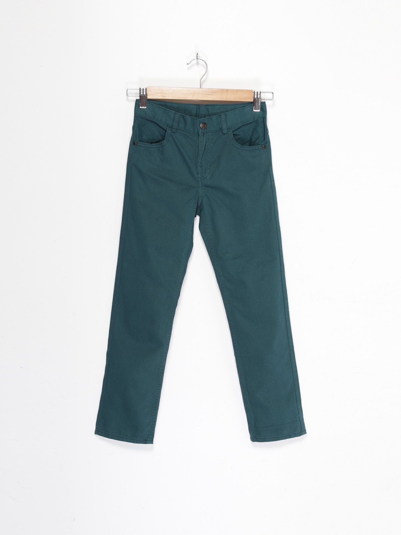 Брюки повседневные H&M модель 0692840_т.бірюзовий Фото