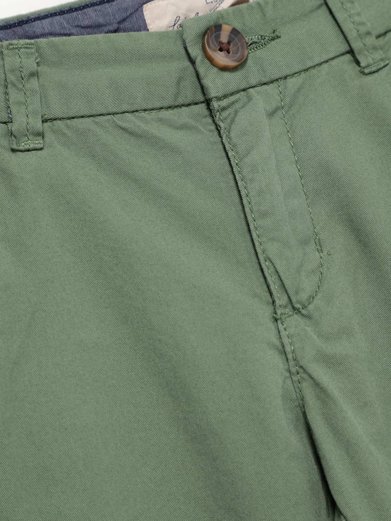 Брюки повседневные H&M модель 0692842_зелений Фото