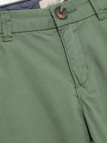 Брюки повседневные H&M модель 0692842_зелений Фото